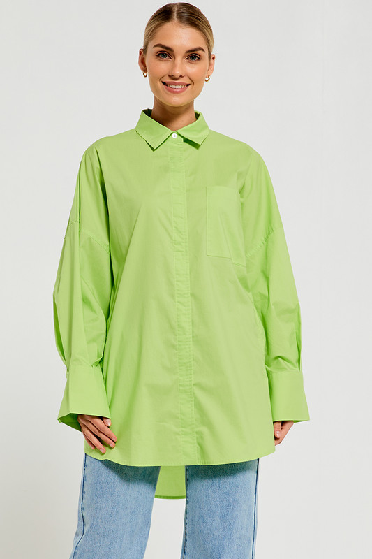Oversized Shirt in Lime