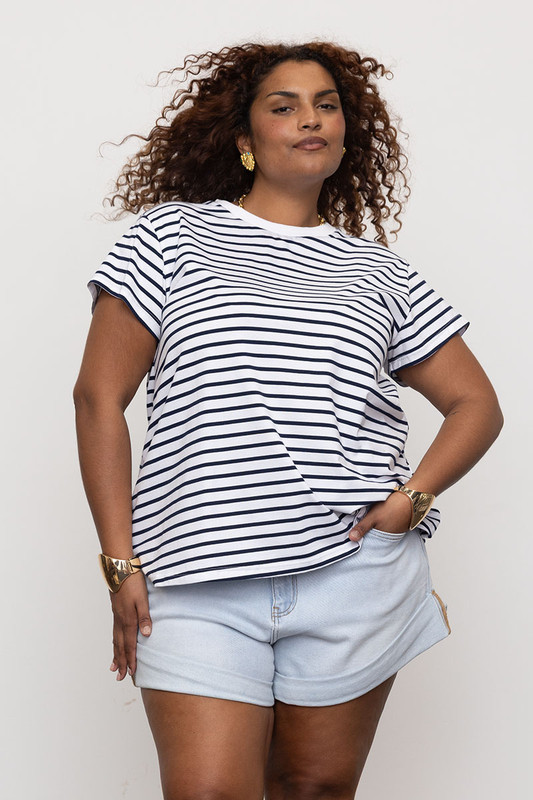Classic Swing Tee Stripe