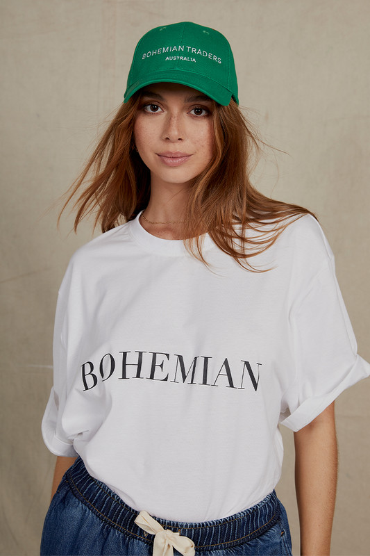 Bohemian Traders classic baseball cap. Perfect for everyday wear and a fashion piece to finish off your athletic look.