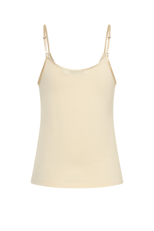 Shoestring Cami Tank in Nude