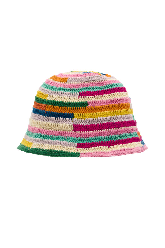 キャップ citybreeze Ribbon Point Crochet Bucket HatIVORY CTH2CP01IV Shop Hip Hop Crochet Bucket Hats Online | Blingcute