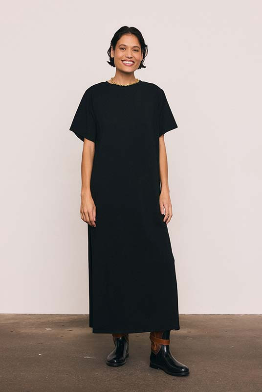 T-Shirt Dress in Black