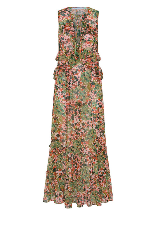 Romantic and refined, the Ivy Frill Dress is crafted from soft crepe georgette in Bohemian Traders’ custom green ditsy print. Designed with delicate ruffle detailing and a flattering A-line silhouette, it moves with graceful ease. A timeless piece of modern femininity - confident, considered, and available in our inclusive sizing from 6–22.