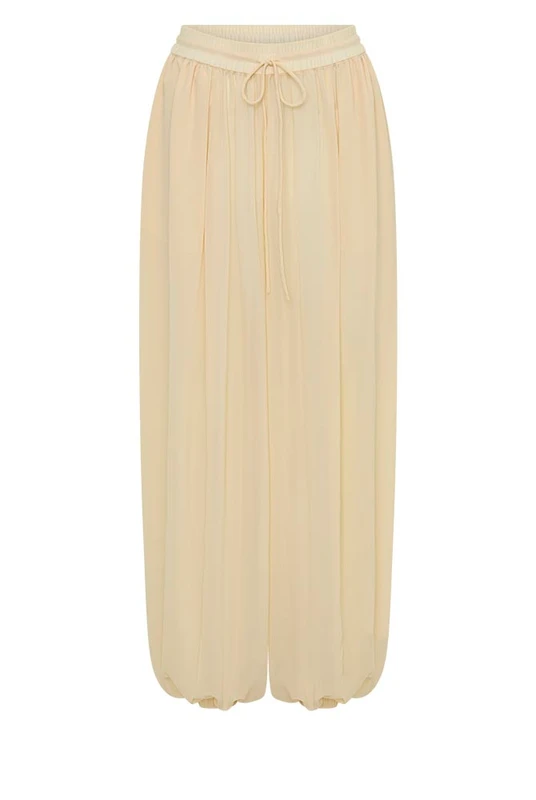 Genie Sheer Pant in Cream