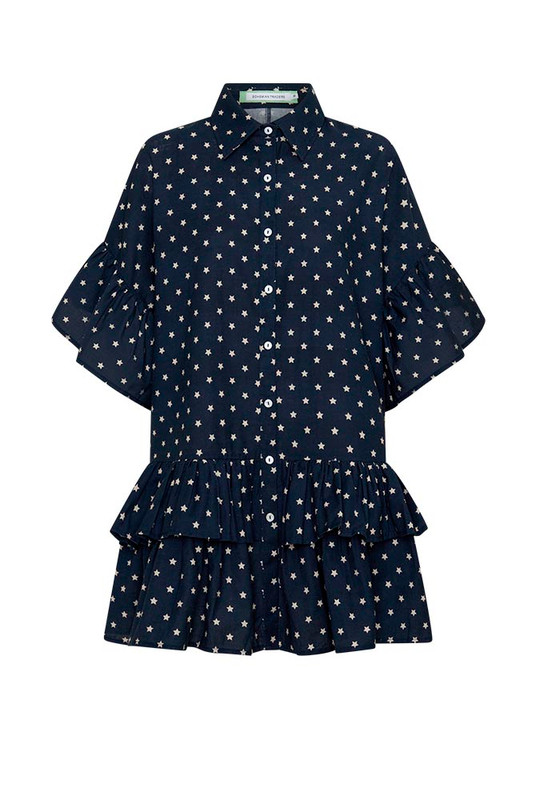 Star Genoa Mini Dress in Navy