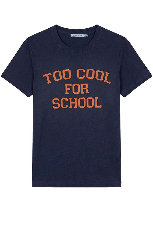 Too Cool Tee in Navy