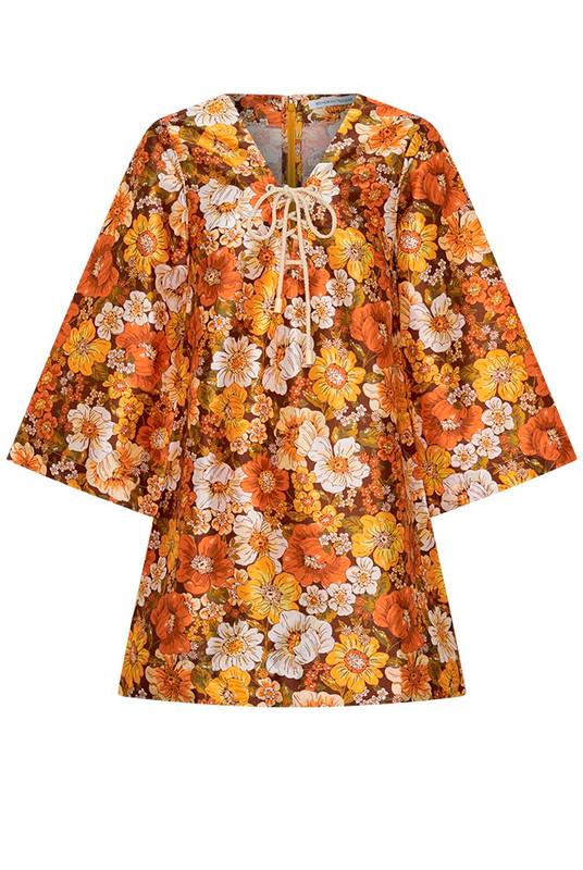 Blair Shift Mini Dress in Multi