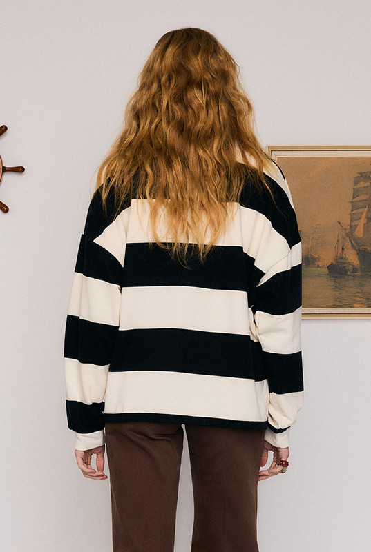 Sail Away Stripe Sweater in Stripe