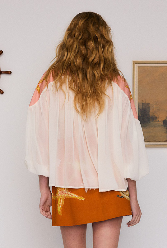 Prudence Blouse in Cream