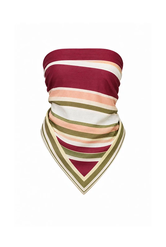 Isla Stripe Scarf in Stripe