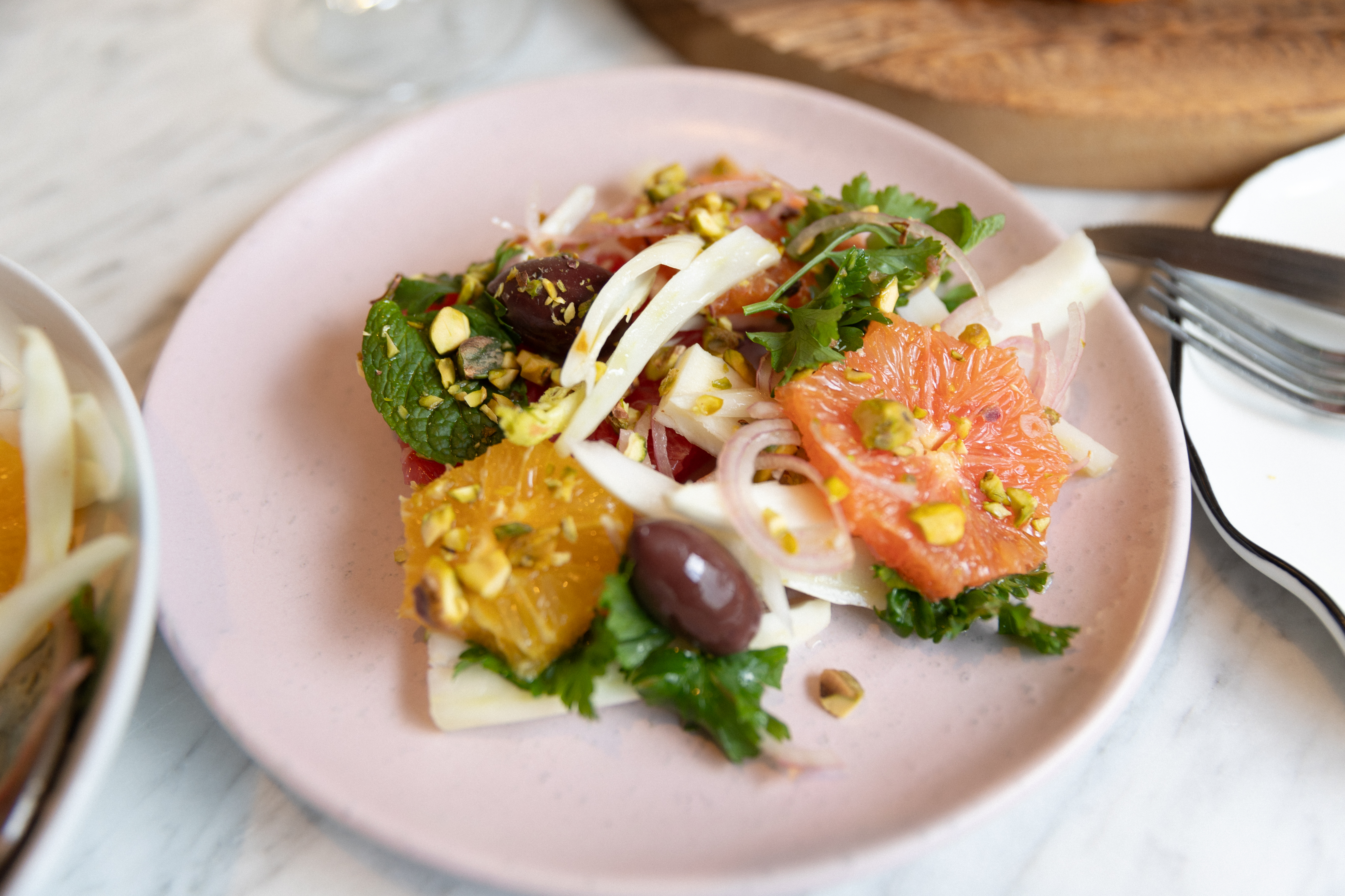 Sicilian Citrus & Fennel Salad with Shallot Vinaigrette. Sicilian Citrus & Fennel Salad with Shallot Vinaigrette.