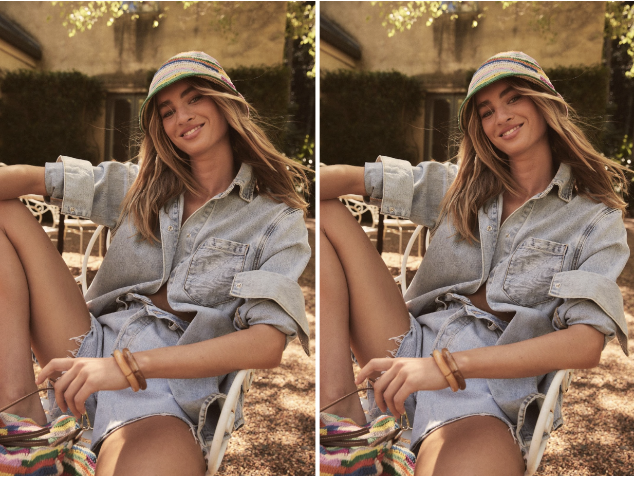 Front Porch Swing Shorts, Denim