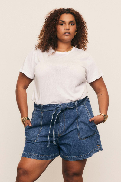 White Crew Neck Tee White Crew Neck Tee
