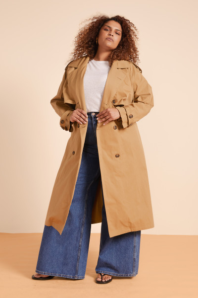 CLASSIC TRENCH IN CAMEL