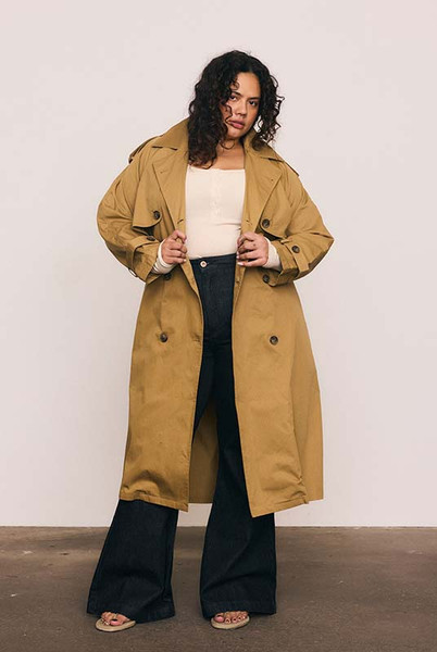 CLASSIC TRENCH IN CAMEL