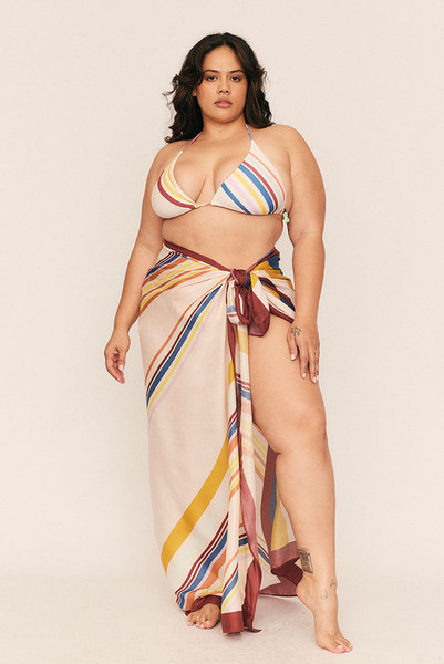 Light as air and rich in versatility, the Marie Stripe Sarong is a sun-drenched staple that belongs in every travel wardrobe. Cut from luxurious soft modal and finished in Bohemian Traders’ exclusive striped print, it drapes beautifully as a beach wrap, poolside cover-up, or even a lightweight scarf.