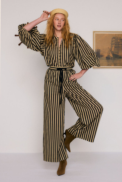 Belle Baggy Pant in Stripe