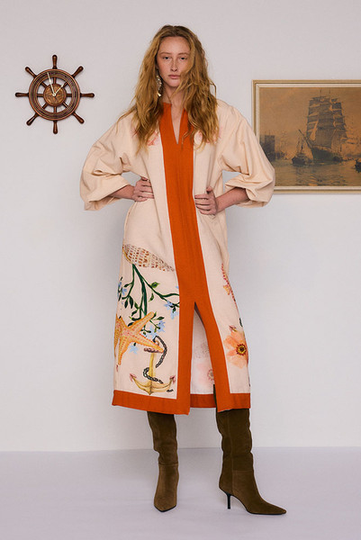 Prudence Oversized Kaftan in Cream