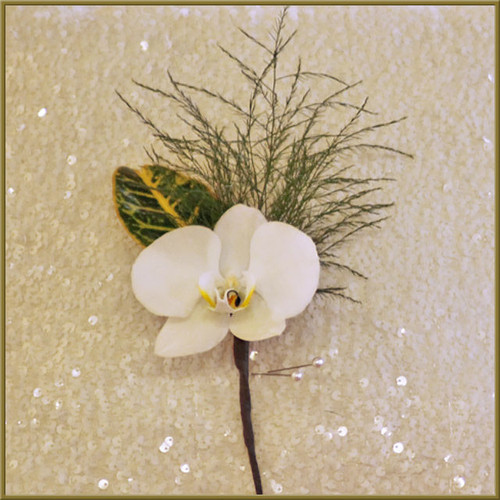 Blushing Grace - Boutonniere