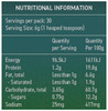 SAYBO Revive 180g Nutrition Information