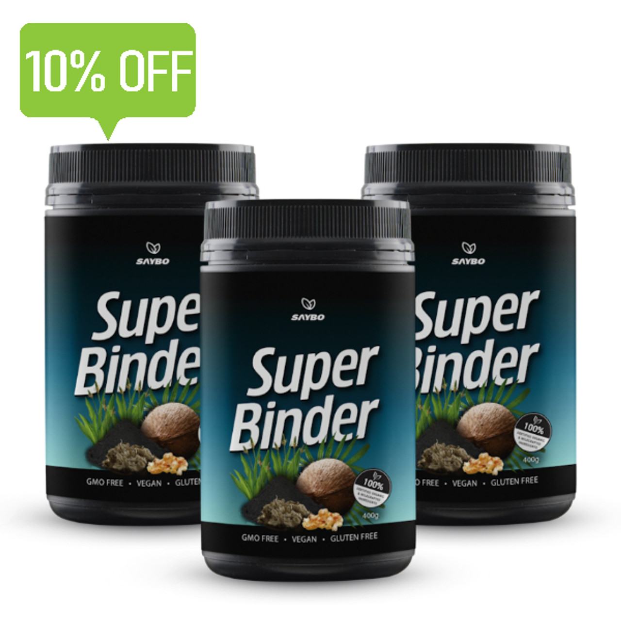 SAYBO Super Binder 400g - 3 Pack - Save 10%