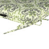 Elm Outdoor Seat Pad Cushions - Green Floral ( Sets of 4 )