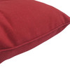Gala Deep Seat Cushion with Button Set - Red