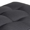 Cabana Outdoor Bench Cushion Design 145cm - Black Grey