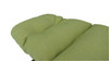 Delta green outdoor cushion close up fabric pattern
