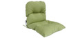 Delta midback outdoor cushion green set of 4 single cushion front view