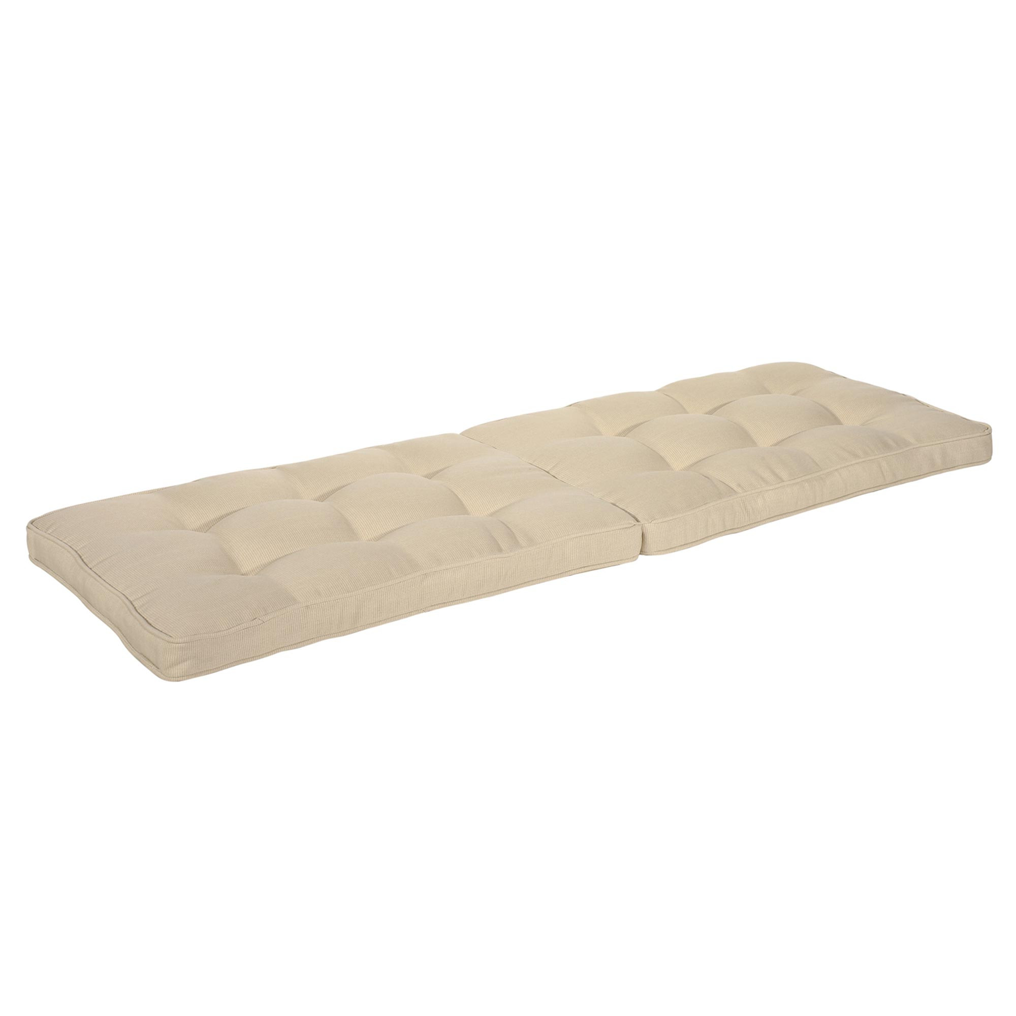 Shop Cabana Outdoor Bench Cushion 120cm Sandstone