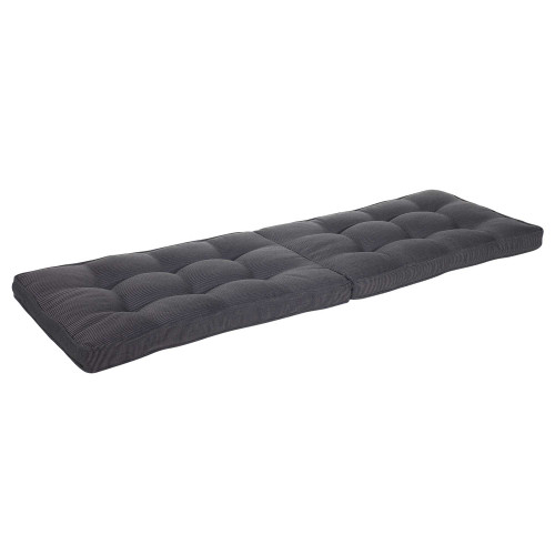 Buy Cabana Outdoor Bench Cushion 145cm - Black Grey