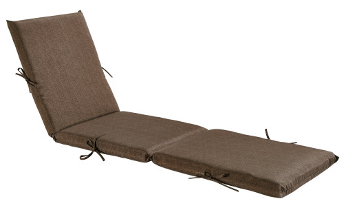 Memphis Outdoor Sun Bed Chaise Lounge Cushion Coffee