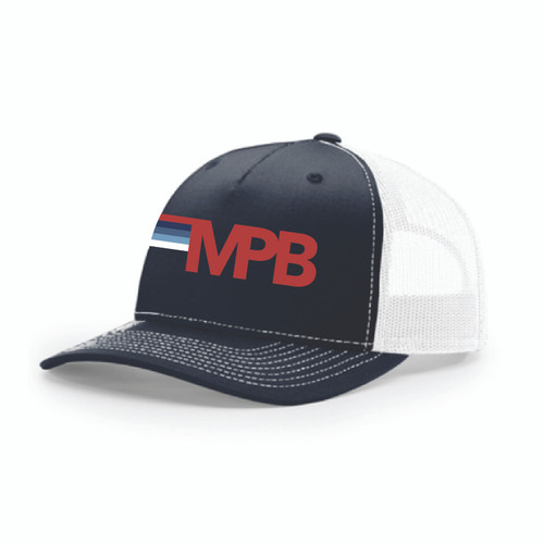MPB Five Panel Trucker Navy/White Hat (Spirit Wear)