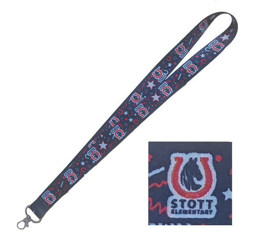 Stott Custom Lanyard with Lobster Clip 