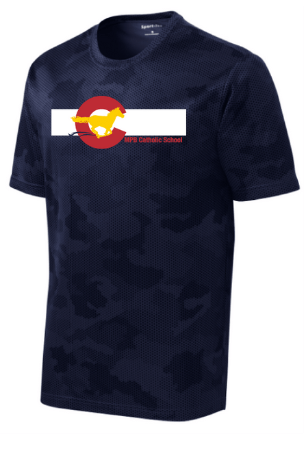 MPB Adult Camohex Short Sleeve Tee