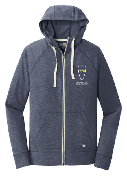 Saints Peter and Paul Womens Sueded Cotton Full Zip