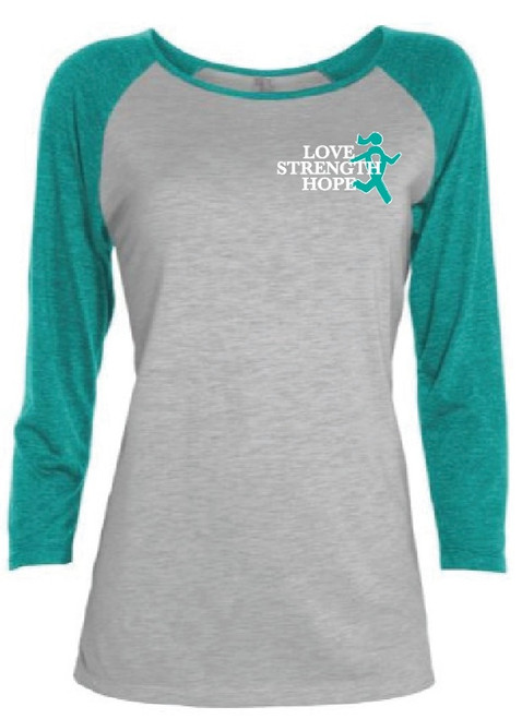 Women’s 3/4 Sleeve Raglan Tee - LSH