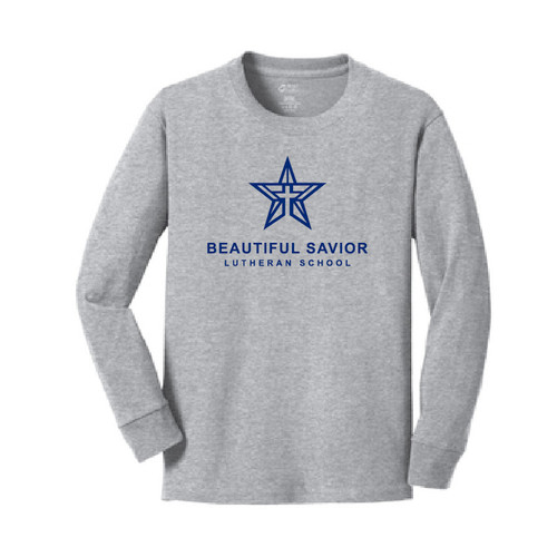 Beautiful Savior Long Sleeve Youth Cotton