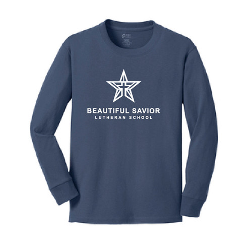 Beautiful Savior Long Sleeve Youth Cotton