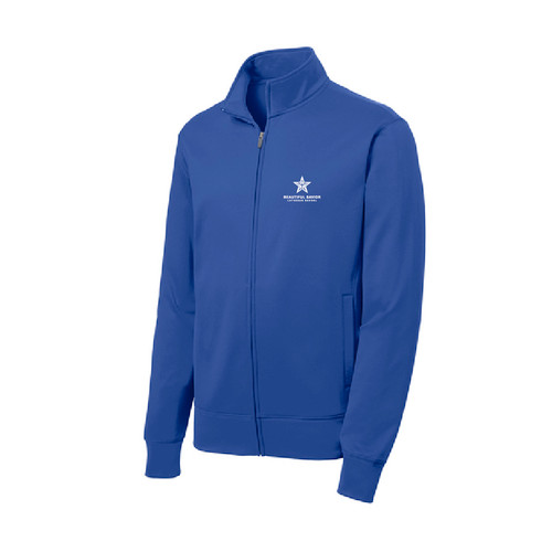 Beautiful Savior Youth Full Zip Poly/Fleece Lined