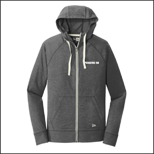 RMHC Men's Black Hthr Sueded Full Zip Hoodie