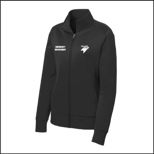RMHC ED - Women's Black Athletic Full Zip 