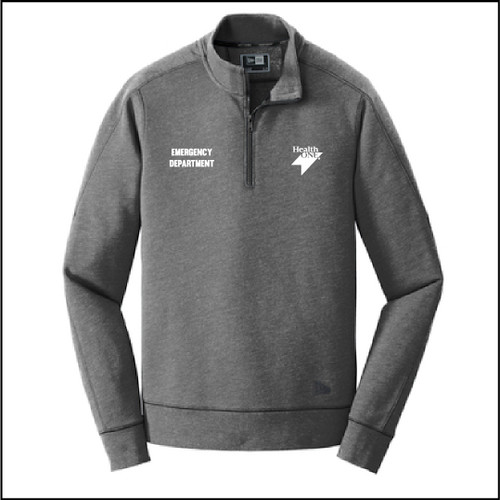 RMHC ED - Unisex New Era Tri-Blend Fleece 1/4 Zip Pullover