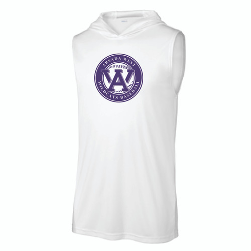AWest Baseball Unisex Sleeveless Tech Hoodie