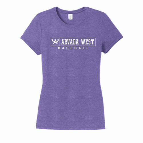 AWest Baseball Women's Triblend Short Sleeve