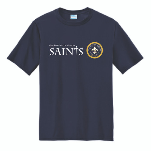 OLSW - Unisex Short Sleeve Deep Navy Tech Tee