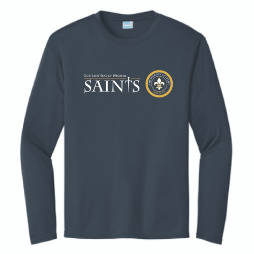 OLSW - Unisex Long Sleeve Deep Navy Tech Tee