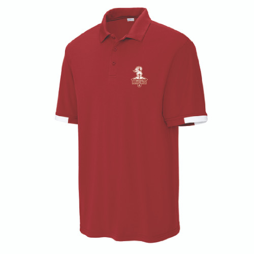 Nativity Men's Golf Shirt - Knights Left Chest Logo