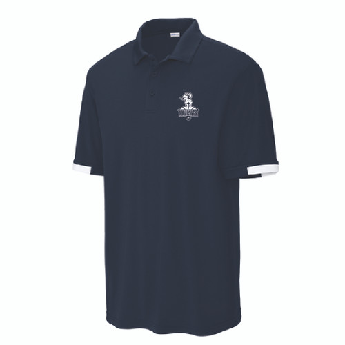 Nativity Men's Golf Shirt - Knights Left Chest Logo